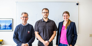 Photo of Joshua Althüser, Götz Uhrig and Doris Reiter