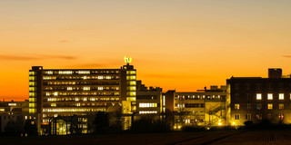 North Campus at sunset North Campus at sunset